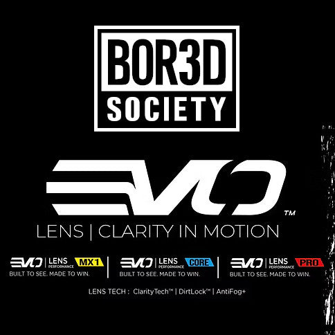MX GOGGLES BOR3D X EVO